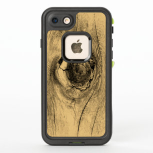 Knot de árbol seco antiguo