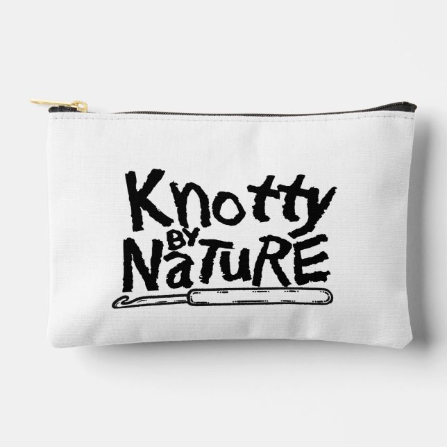 Knotty por la bolsa de coser de la naturaleza (Anverso)