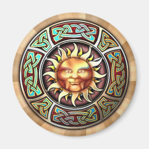 Knotwork Sun hace frente al imán