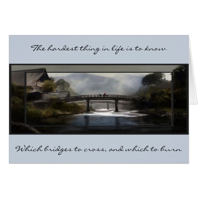 Know Which Bridge (Anverso (Horizontal))