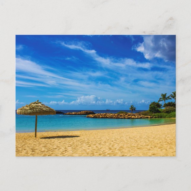 Ko' Olina, postal de Hawaii (Anverso)