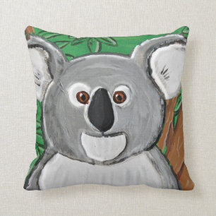Koala almohada cuadrada 16 x 16