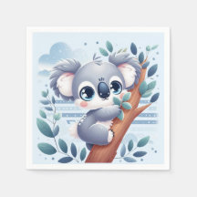 Koala Bebé Dulce - Servilleta