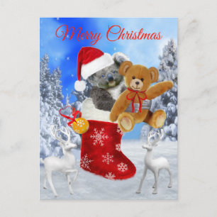 KOALA BEBÉ NAVIDAD CON TEDDY