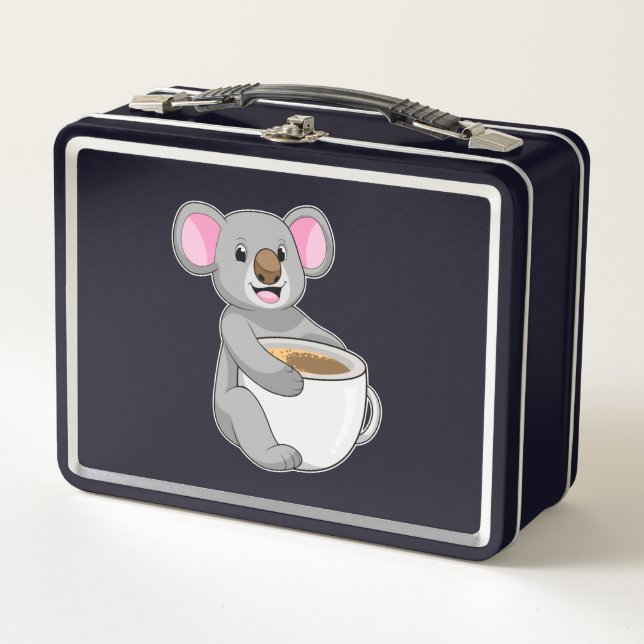 Koala con Copa de Café (Anverso)