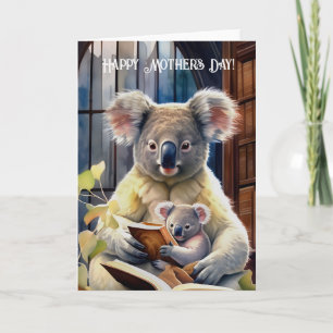 Koala con el bebé - Feliz Día de la Madre