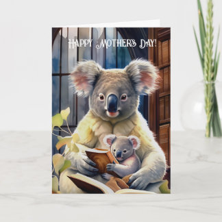 Koala con el bebé - Feliz Día de la Madre