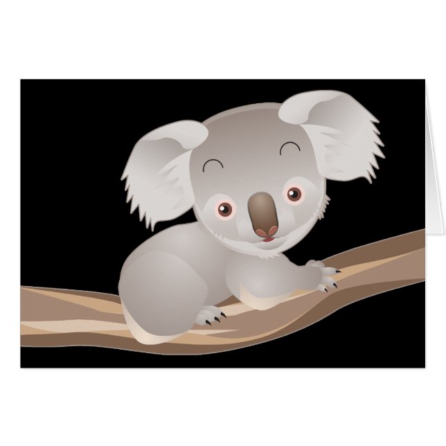 Koala del bebé (Anverso (Horizontal))