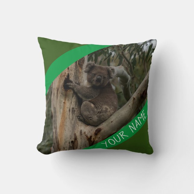Koala En Un Árbol Almohada Australia (Anverso)