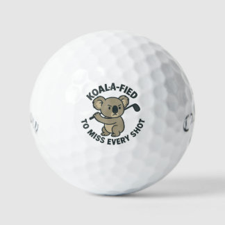 Koala-Fied extrañará cada bola de golf de tiro