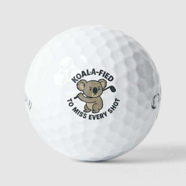 Koala-Fied extrañará cada bola de golf de tiro (Anverso)