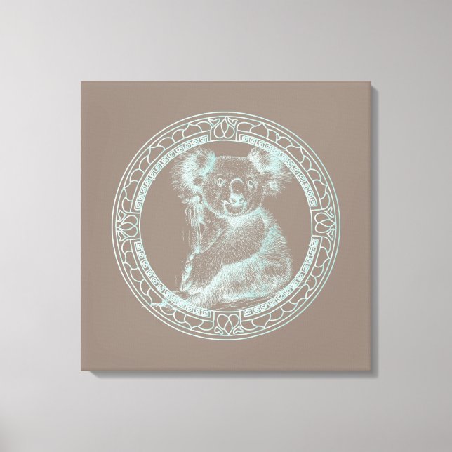 KOALA - Lienzo envuelto (Anverso)