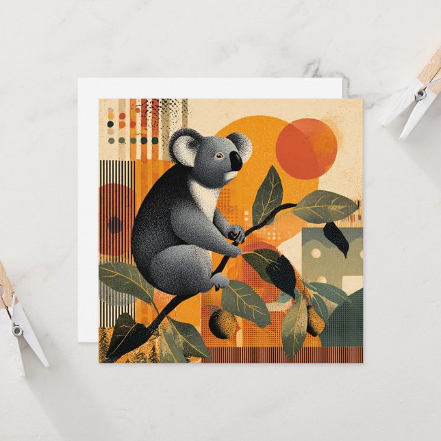 Koala Sitting in a Tree (Anverso/Reverso In Situ)