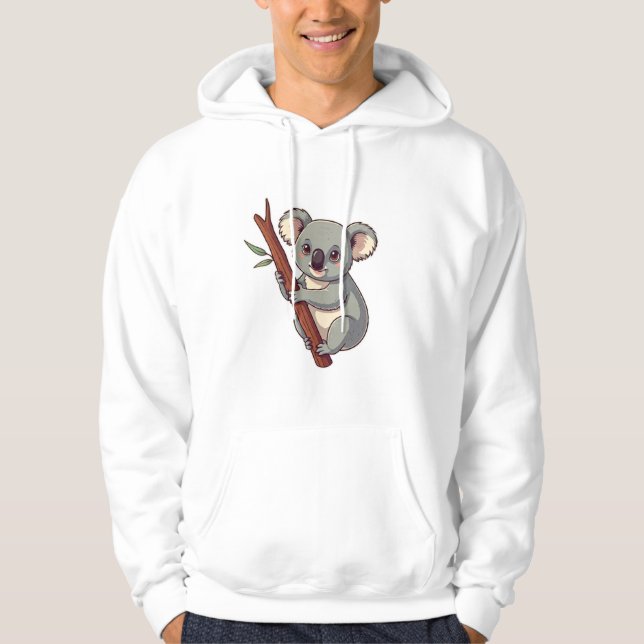 Koala-ty Tees Chillin' Koala Camisetas los abrazos (Anverso)