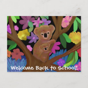 Koalas dan la bienvenida de vuelta a las postales 