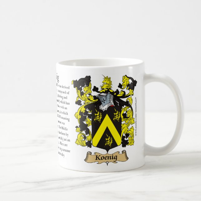 Koenig, el origen, el significado y la taza del (Derecha)
