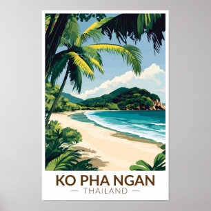 Koh Pha Ngan Tailandia Viajes Arte Vintage
