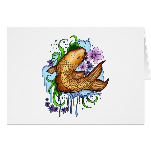 Koi Fish (Anverso (Horizontal))