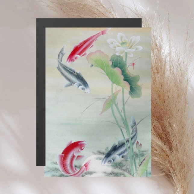 Koi Fish con Lotus (Subido por el creador)