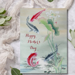 Koi Fish con Lotus