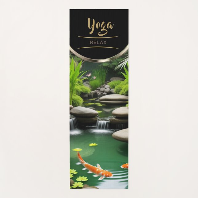 Koi Pond - Yoga Mat (Anverso)