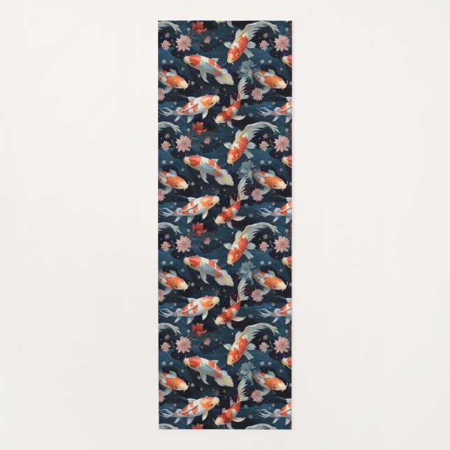 Koi Pond Yoga Mat (Anverso)