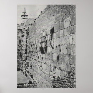 KOISEL - 1870 - WALL WAILING - ISRAEL - POSTERS