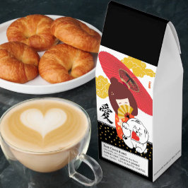 KOKESHI LOVE  Chow dog heart 