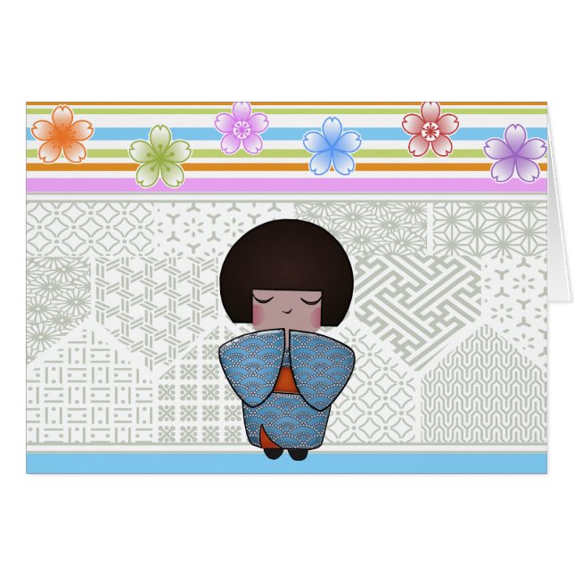 kokeshi seigai (Anverso (Horizontal))