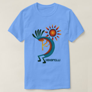 Kokopelli con camiseta azul Sun