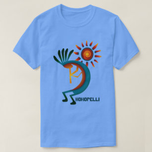 Kokopelli con camiseta Sun Blue