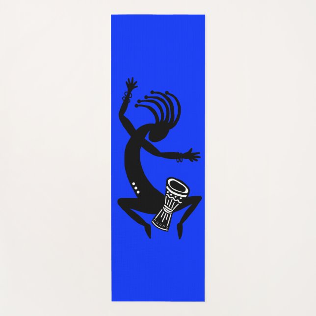 Kokopelli Drummer Yoga Mat (Anverso)