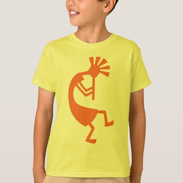 Kokopelli embroma la camisa (Anverso)