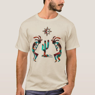 Kokopelli jugando la flauta camiseta
