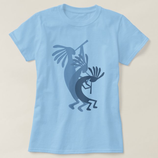 Kokopelli se equivoca con la camiseta de las damas (Diseño del anverso)