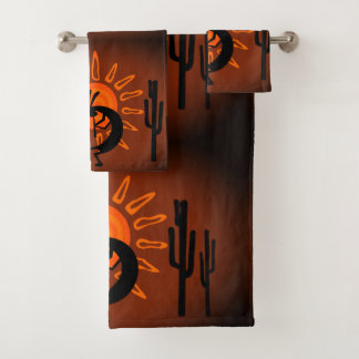 Kokopelli Sun Bronze Sunset