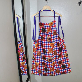 Kolaches sobre delantal checo