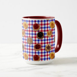 Kolaches sobre la taza checa