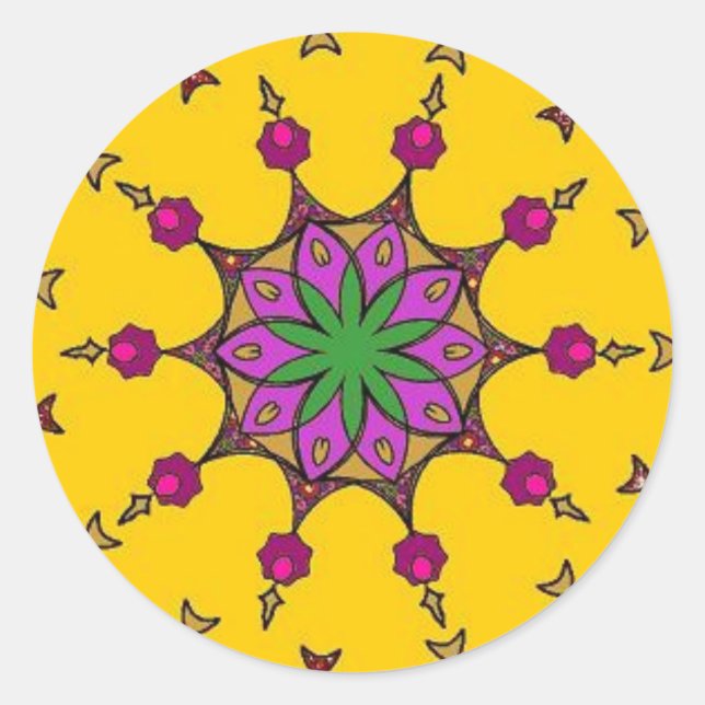 kolam pegatina (Anverso)