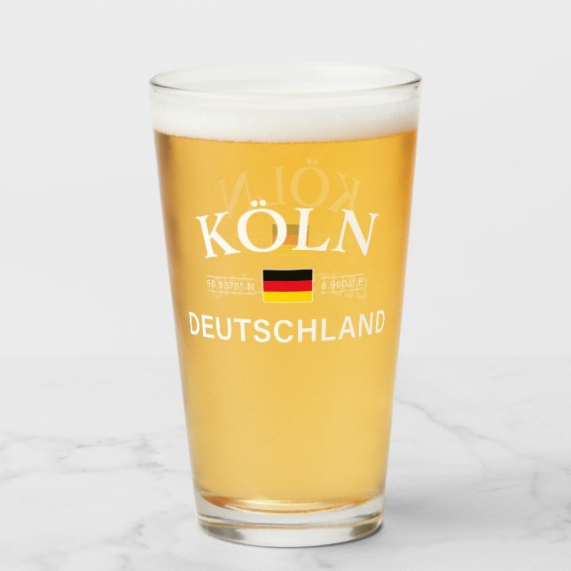 Koln (Colonia) Coordenadas Deutschland Alemán (Anverso (lleno))