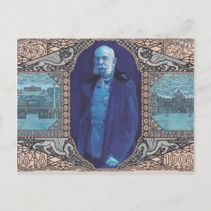 Koloman Moser - Tarjeta de diseño para el aniversa