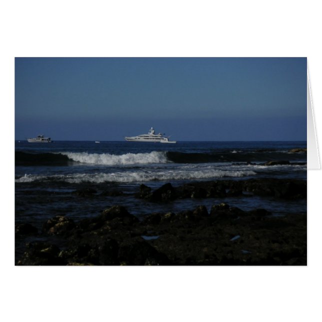 Kona, Hawaii Blank Card (Anverso (Horizontal))