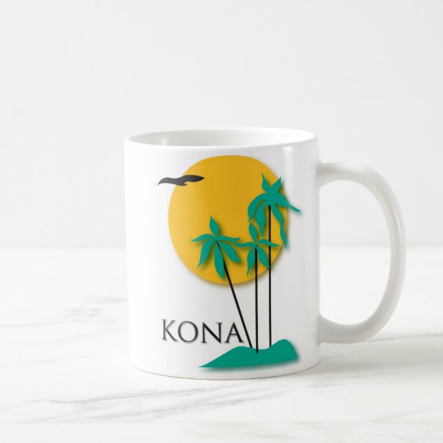 Kona, taza de Hawaii (Derecha)