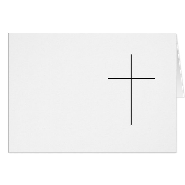 Kondolenzkarte (Anverso (Horizontal))