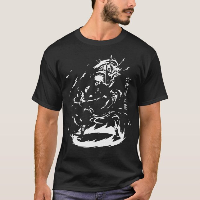 Konoha_39_s Sexta camiseta de Hokage (Anverso)