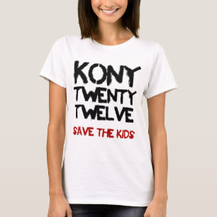 Kony 2012 - "ahorre camisa de los niños   "
