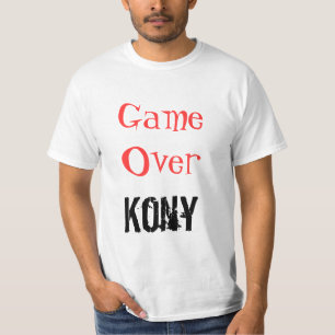 Kony Game por la camiseta de Kony