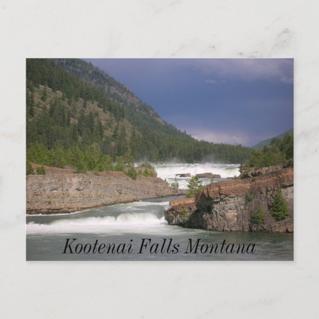 Kootenai cae postal de Montana (Anverso)
