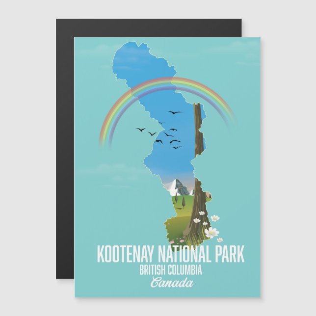 Kootenay, Parque Nacional Kootenay, Canadá (Anverso/Reverso)