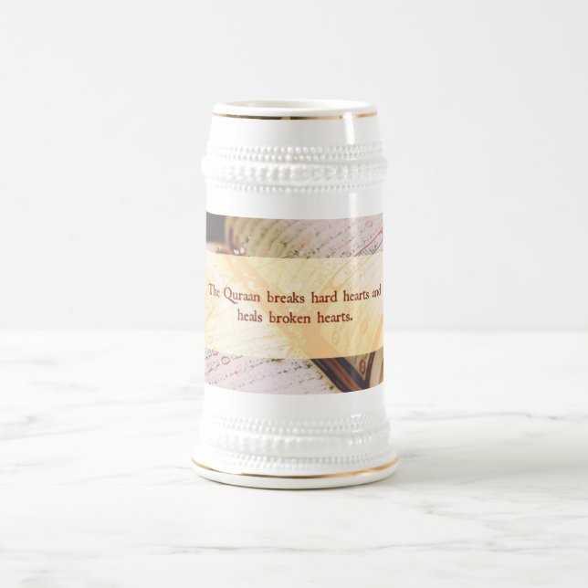 Koran - corazones duros de las roturas - taza (Centro)